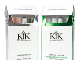 E-cigs ready for take-off? Firms in marketing drive KIK, the new range of disposable and re-chargeable electronic cigarettes marketed by Supreme Imports. The firm says the range provides a high-quality product at a competitive retail price.