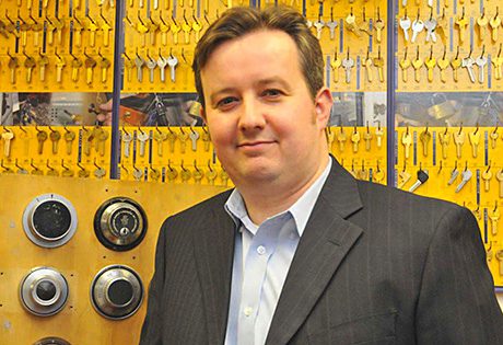 Dr Steffan George, development director, Master Locksmiths Association.