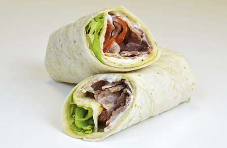 Urban Eat’s BLT wrap.