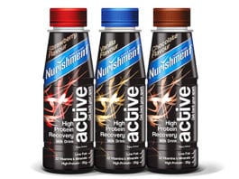 The milky way to recover from a work-out Nurishment, a low-fat, milk-based drink designed to be consumed after sport or vigorous exercise.