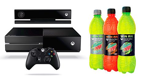 Mountain Dew has linked up with Microsoft for the launch of Xbox One. A promotion will run across all the Mountain Dew varieties, Original, Sugar Free and the limited-edition Game Fuel.