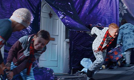 Chocolate brand Cadbury has launched its first ever pre-Christmas TV advertising campaign. The eight-week burst runs until the festive season, The 60-second advert shows an entire street, wrapped in Cadbury branded paper, and runs during Coronation Street, the X Factor and other shows.