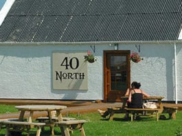 Food life begins at 40 for award winning store 40 North, in west Lewis, the Highlands and Islands Food and Drink Awards Independent Retailer of the Year for 2013.