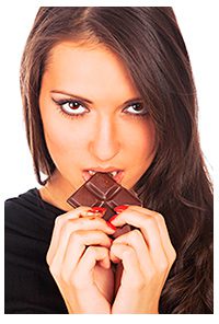 More than half of women said they often buy chocolate on impulse.