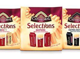 Cheese reloaded – Category special Cathedral City’s Selections, offering an established brand of cheddar in individual portions for lunchboxes and snacking.