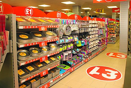 The discount homeware range in the new High Blantyre Family Shopper store –  air fresheners, batteries and winter essentials such as de-icer have all been selling well. 