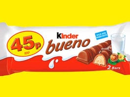 Classic attractions – Kinder Bueno Kinder Bueno