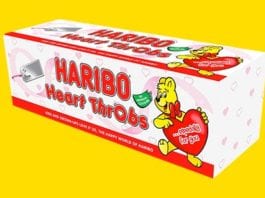 Mum’s the word – Haribo Throbs tube Haribo