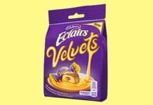 Cadbury Eclairs Velvets