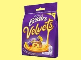Smooth talking bags from Cadbury Cadbury Eclairs Velvets