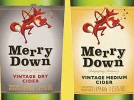 Cider rolls out fox label Merrydown