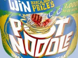 Brazil in an instant Pot Noodle
