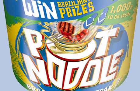 Brazil in an instant Pot Noodle