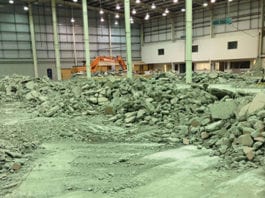 Bestway starts work at Sher Work in progress to extend the Bestway Batleys Wholesale depot on the site of the old Sher Bros depot in Glasgow city centre.