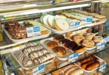 Serve-over, till-point display cabinets featuring goods from local bakery specialists are now frequently seen in Scottish Spar shops. The symbol group is expanding its programme of partnerships with local bakers, butchers and produce providers.