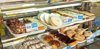 Serve-over, till-point display cabinets featuring goods from local bakery specialists are now frequently seen in Scottish Spar shops. The symbol group is expanding its programme of partnerships with local bakers, butchers and produce providers.