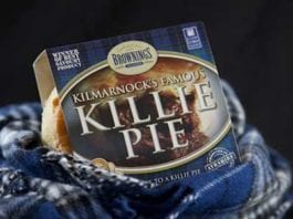 Pie goes sky high The award-winning Killie Pie has new silverware for the trophy cabinet: it has been voted Scotland’s Best Savoury Product for the second year running.