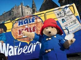 Scots start for the bear tour