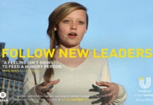 Grace, 15, from Croydon, is the face of the ad.