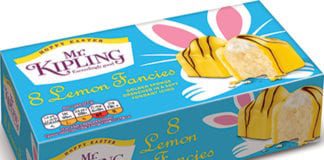 Mr Kipling Easter cakes