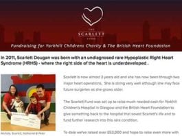 Spar supports Scarlett