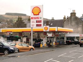 Gala days for Spar in the Borders Spar, forecourts, c-stores, convenience store, shopping, service station,