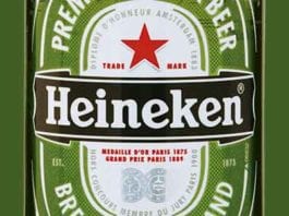 Brands that increased sales by more than 10% Heineken