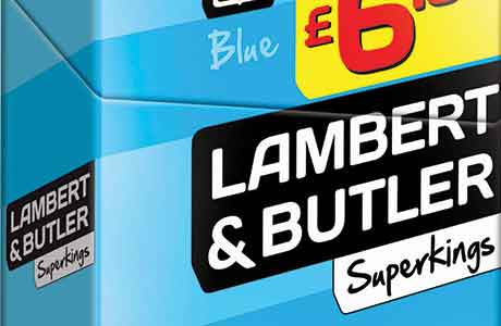 Economy gains across cigs and RYO Lambert & Butler, tobacco, cigarettes,