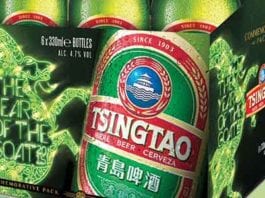 Immortal inspiration from the east Tsingtao Beer