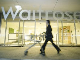 Festive food up but giants fall Waitrose, shop, convenience store,