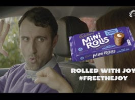 Rolling onto screens near you Cadbury Mini Rolls