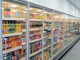 The bigger chills The impressive main run of chillers at the Vertex-refitted Shalamar Premier store in Paisley. As part of what was a major project, new chillers for soft drinks, dairy, chilled food and fresh produce were installed. The shop also has a five-door freezer run as well as extensive open-deck chillers in the alcohol area.
