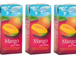Is mango the new coconut? Sunpride Mango Juice