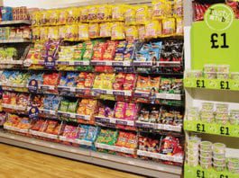 Crisps fall behind as snacks grow