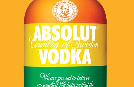 Rainbow revolution Absolut Colours