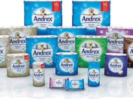 Paper giant puts the price up front Andrex