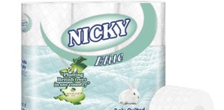 Nicky’s toilet tissue range