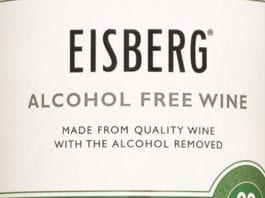 Eisberg blancs out the alcohol