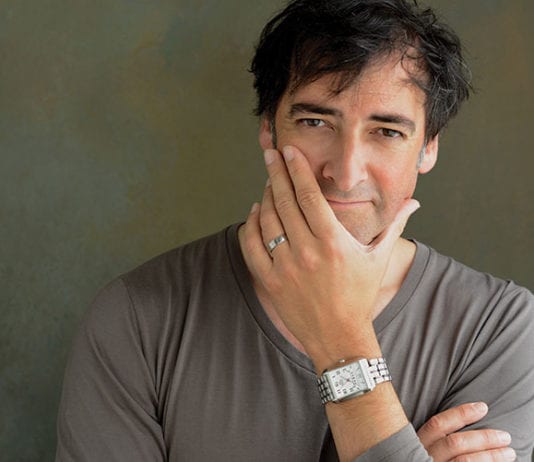 Alistair’s all set for the big night Alistair McGowan