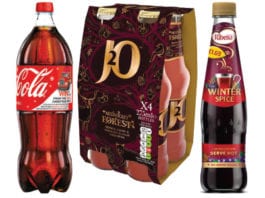Soft drinks pile up shelf visits