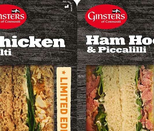 Ginsters launches Limited Edition sandwich range