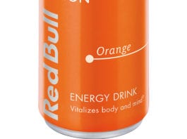 Charge of the orange bull