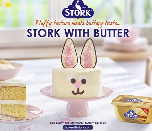 Stork with butter’s Easter campaign