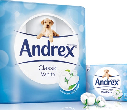 Leader aims to clean up Andrex