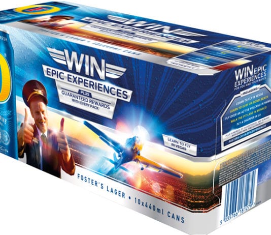 Lager brand says if the suit fits… Foster’s