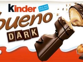Bueno returns from the dark Kinder Bueno Dark
