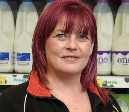 Awards profile – dairy award (managed) 2016 Debbie Nicholson, manager. Spar Boswell Park, Ayr.