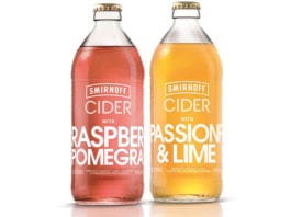 Smirnoff tries the fruit Diageo, Smirnoff Cider