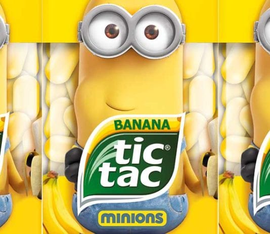 Going bananas Tic Tacs