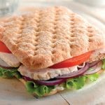 Putting bread in the box